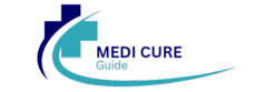 MediCureGuide Medical Website Logo – Trusted Source for Health, Physio, Blood Tests & Medicines